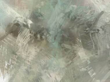 Soyut arkaplanda pürüzlü fırça darbeleri. Fırça boyası. Renkli boya darbeleri. Eşsiz duvar sanatı. Tuvaldeki modern sanat. Renkli çağdaş sanat eserleri.