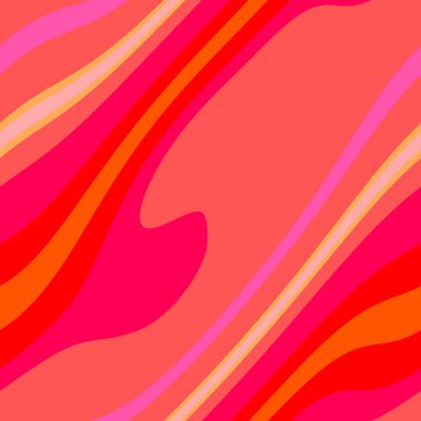 Renkli, dikişsiz şerit deseni. Soyut yüzey arkaplanı. Renkli duvar kağıtları. Retro parlak minimalist malzeme. Tekstil baskısı. Dekoratif motif.