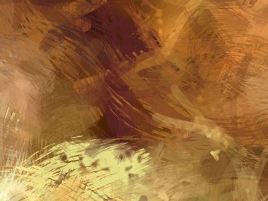 Soyut arkaplanda pürüzlü fırça darbeleri. Fırça boyası. Renkli boya darbeleri. Eşsiz duvar sanatı. Tuvaldeki modern sanat. Renkli çağdaş sanat eserleri.