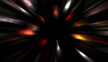 Parlayan yıldızın patlaması. Dinamik renkli arkaplan resmi. Parıldayan ışıklar duvar kağıdı. Tasarımınız için canlı şablon.