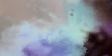 Modern fırça darbeleri. Poster, duvar sanatı, afiş, kart, kitap kapağı veya ambalaj için rahatlatıcı kompozisyonun yumuşak renkli çizimi. Pastel renklerle suluboya. 