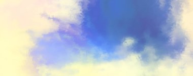 Modern fırça darbeleri. Poster, duvar sanatı, afiş, kart, kitap kapağı veya ambalaj için rahatlatıcı kompozisyonun yumuşak renkli çizimi. Pastel renklerle suluboya. 