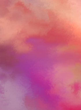 Modern fırça darbeleri. Poster, duvar sanatı, afiş, kart, kitap kapağı veya ambalaj için rahatlatıcı kompozisyonun yumuşak renkli çizimi. Pastel renklerle suluboya. 