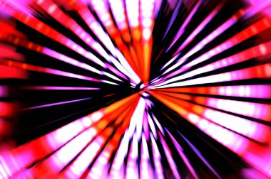 Siyah arkaplanda dönen ışık gösterisi. Lüks çizgiler. Parlak kıvrımlı duvar kağıdı. Uzay tüneli. Dönen ışık çemberi ya da maytap izi. Parlak konsept çizimi.