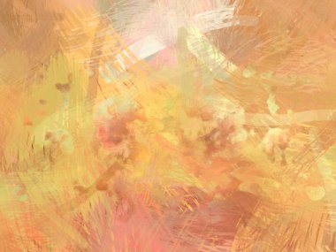 Soyut arkaplanda pürüzlü fırça darbeleri. Fırça boyası. Renkli boya darbeleri. Eşsiz duvar sanatı. Tuvaldeki modern sanat. Renkli çağdaş sanat eserleri.