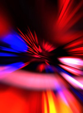 Renkli ışık enerjisi parlamaları. Çarpık grafik hareket arkaplanı. Dinamik patlama flaşı. Hızlanma efekti. Hızlı yüksek hız bulanıklaştırma arkaplanı. Işık teknolojisi soyut duvar kağıdı.