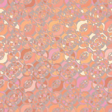 Yaratıcı karalama sanatı farklı şekil ve dokulara sahip kusursuz desen. Kolaj. Sanatsal arka plan. Soyut duvar kağıdı. Dekoratif hippi fayansları.