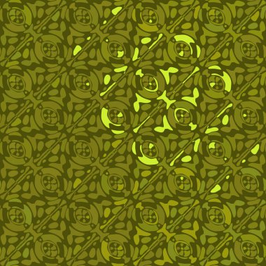 Yaratıcı karalama sanatı farklı şekil ve dokulara sahip kusursuz desen. Kolaj. Sanatsal arka plan. Soyut duvar kağıdı. Dekoratif hippi fayansları.