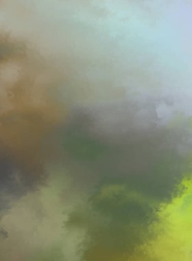 Modern fırça darbeleri. Poster, duvar sanatı, afiş, kart, kitap kapağı veya ambalaj için rahatlatıcı kompozisyonun yumuşak renkli çizimi. Pastel renklerle suluboya. 