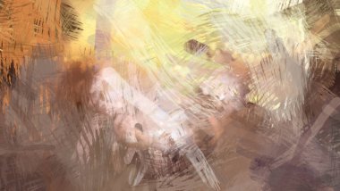 Soyut arkaplanda pürüzlü fırça darbeleri. Fırça boyası. Renkli boya darbeleri. Eşsiz duvar sanatı. Tuvaldeki modern sanat. Renkli çağdaş sanat eserleri.