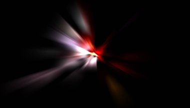 Parlayan yıldızın patlaması. Dinamik renkli arkaplan resmi. Parıldayan ışıklar duvar kağıdı. Tasarımınız için canlı şablon.