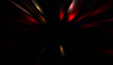 Parlayan yıldızın patlaması. Dinamik renkli arkaplan resmi. Parıldayan ışıklar duvar kağıdı. Tasarımınız için canlı şablon.