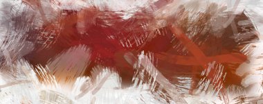 Soyut arkaplanda pürüzlü fırça darbeleri. Fırça boyası. Renkli boya darbeleri. Eşsiz duvar sanatı. Tuvaldeki modern sanat. Renkli çağdaş sanat eserleri.