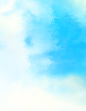 Modern fırça darbeleri. Poster, duvar sanatı, afiş, kart, kitap kapağı veya ambalaj için rahatlatıcı kompozisyonun yumuşak renkli çizimi. Pastel renklerle suluboya. 