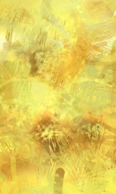 Soyut arkaplanda pürüzlü fırça darbeleri. Fırça boyası. Renkli boya darbeleri. Eşsiz duvar sanatı. Tuvaldeki modern sanat. Renkli çağdaş sanat eserleri.