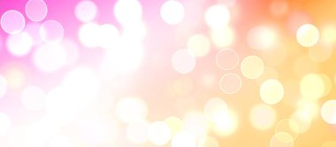 Kavramsal ışıklar duvar kağıdı. Güzel soyut çok renkli bokeh çemberleri parçacıklarla çevrili. Metninizi veya başlığınızı göstermek için boşluk ile odaklanmış olmayan canlı illüstrasyon. 