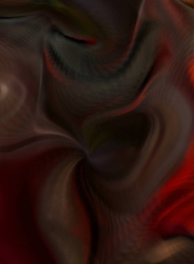 Hareketli girdapların soyut çizimi. Titreşimli renkli kıvrımların dönen akışı. Kıvrımlı ve kıvrımlı arka plan ve çizgiler. Garip duvar kâğıdı tasarımı. Dalgalanma arkaplanı.