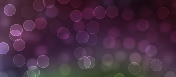 Концептуальные Огни Обои Красивые Абстрактные Разноцветные Боке Круги Фон Частицами — стоковое фото
