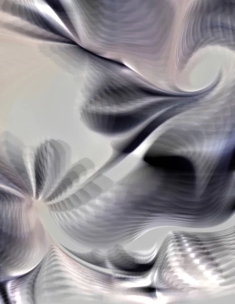 モーショントレイルを持つ渦巻きの抽象的なイラスト 曲線や線のねじれやねじれを背景に 振動するカラフルな渦の形の回転流 トリッピー壁紙デザイン リップルの背景 — ストック写真