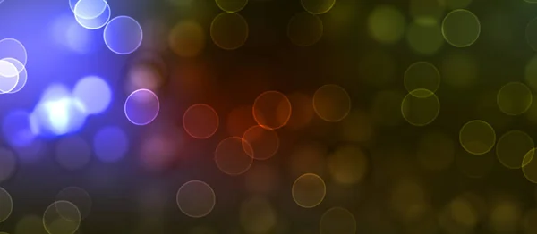 Luzes Conceituais Papel Parede Bela Abstrato Multicolorido Bokeh Círculos Fundo — Fotografia de Stock