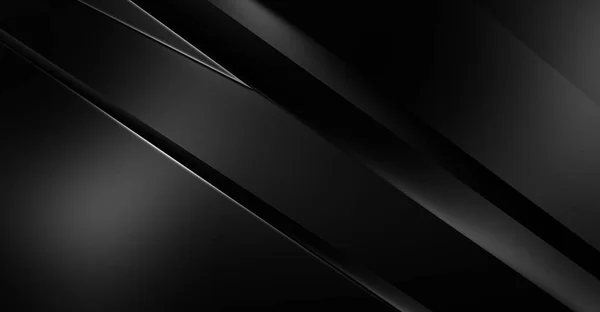 Style Black Background Geometric Layers Abstract Dark Futuristic Wallpaper Elegant — Stock Photo, Image