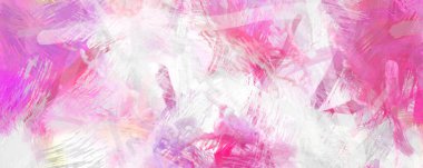 Soyut arkaplanda pürüzlü fırça darbeleri. Fırça boyası. Renkli boya darbeleri. Eşsiz duvar sanatı. Tuvaldeki modern sanat. Renkli çağdaş sanat eserleri.