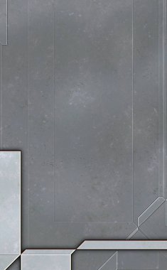 Katmanlı paneller. Fütürist soyut duvar kağıdı. Geometrik teknolojik yansıtıcı arka plan 3D metalik doku. Uzay gemisi desen yüzeyi.