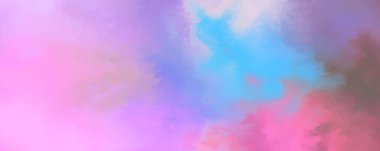 Modern fırça darbeleri. Poster, duvar sanatı, afiş, kart, kitap kapağı veya ambalaj için rahatlatıcı kompozisyonun yumuşak renkli çizimi. Pastel renklerle suluboya. 