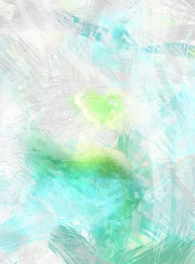 Soyut arkaplanda pürüzlü fırça darbeleri. Fırça boyası. Renkli boya darbeleri. Eşsiz duvar sanatı. Tuvaldeki modern sanat. Renkli çağdaş sanat eserleri.