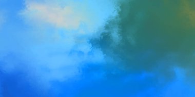 Modern fırça darbeleri. Poster, duvar sanatı, afiş, kart, kitap kapağı veya ambalaj için rahatlatıcı kompozisyonun yumuşak renkli çizimi. Pastel renklerle suluboya. 