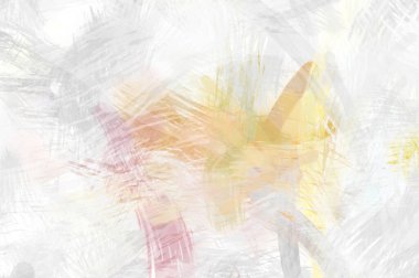 Soyut arkaplanda pürüzlü fırça darbeleri. Fırça boyası. Renkli boya darbeleri. Eşsiz duvar sanatı. Tuvaldeki modern sanat. Renkli çağdaş sanat eserleri.