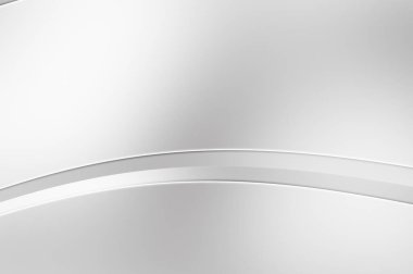 3 boyutlu illüstrasyon. Beyaz kıvrımlı yüzey. Lüks dokuma duvar kağıdı. Zarif bir zemin. Soyut fütüristik geçmiş. Minimalist geometrik kapak tasarımı. Çarpık beyaz çizgiler.