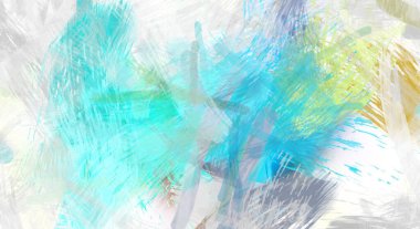 Soyut arkaplanda pürüzlü fırça darbeleri. Fırça boyası. Renkli boya darbeleri. Eşsiz duvar sanatı. Tuvaldeki modern sanat. Renkli çağdaş sanat eserleri.