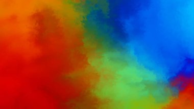 Modern fırça darbeleri. Poster, duvar sanatı, afiş, kart, kitap kapağı veya ambalaj için rahatlatıcı kompozisyonun yumuşak renkli çizimi. Pastel renklerle suluboya. 