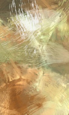 Soyut arkaplanda pürüzlü fırça darbeleri. Fırça boyası. Renkli boya darbeleri. Eşsiz duvar sanatı. Tuvaldeki modern sanat. Renkli çağdaş sanat eserleri.