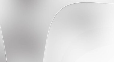 3 boyutlu illüstrasyon. Beyaz kıvrımlı yüzey. Lüks dokuma duvar kağıdı. Zarif bir zemin. Soyut fütüristik geçmiş. Minimalist geometrik kapak tasarımı. Çarpık beyaz çizgiler.