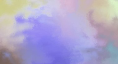 Modern fırça darbeleri. Poster, duvar sanatı, afiş, kart, kitap kapağı veya ambalaj için rahatlatıcı kompozisyonun yumuşak renkli çizimi. Pastel renklerle suluboya. 