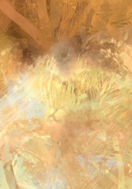 Soyut arkaplanda pürüzlü fırça darbeleri. Fırça boyası. Renkli boya darbeleri. Eşsiz duvar sanatı. Tuvaldeki modern sanat. Renkli çağdaş sanat eserleri.