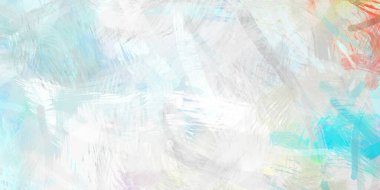 Soyut arkaplanda pürüzlü fırça darbeleri. Fırça boyası. Renkli boya darbeleri. Eşsiz duvar sanatı. Tuvaldeki modern sanat. Renkli çağdaş sanat eserleri.