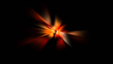Parlayan yıldızın patlaması. Dinamik renkli arkaplan resmi. Parıldayan ışıklar duvar kağıdı. Tasarımınız için canlı şablon.