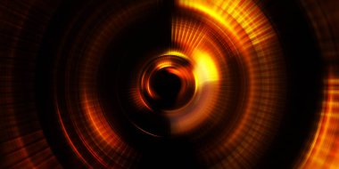 Parlayan neon ışıkları. Parlak sunum tasarım şablonu. Fotoğraf makinesi konsepti. Soyut arkaplan. Dönen ışık ışınları. Hareketli kavramsal duvar kağıdı. Grafik dijital illüstrasyon. 