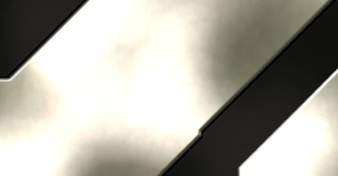 Üç boyutlu metalik doku. Uzay gemisi desenli yüzey. Aydınlık ve karanlık paneller. Fütürist soyut duvar kağıdı. Geometrik teknolojik yansıtıcı arkaplan.