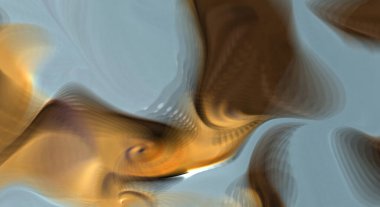 Hareketli girdapların soyut çizimi. Titreşimli renkli kıvrımların dönen akışı. Kıvrımlı ve kıvrımlı arka plan ve çizgiler. Garip duvar kâğıdı tasarımı. Dalgalanma arkaplanı.