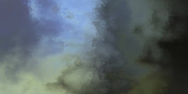 Modern fırça darbeleri. Poster, duvar sanatı, afiş, kart, kitap kapağı veya ambalaj için rahatlatıcı kompozisyonun yumuşak renkli çizimi. Pastel renklerle suluboya. 