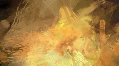 Soyut arkaplanda pürüzlü fırça darbeleri. Fırça boyası. Renkli boya darbeleri. Eşsiz duvar sanatı. Tuvaldeki modern sanat. Renkli çağdaş sanat eserleri.