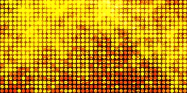 Parlayan ışıklar siyah arka planda parti izleri. Sahne veya stadyum ışıklarının dijital illüstrasyonu. Parlak desenli duvar kağıdı. Sahne ışıkları ile renkli ışıkların ihtişamlı arkaplanı.