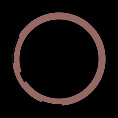 Fütürist dairesel gövde arayüzü elementi. Soyut çember geometrik arkaplan. Dijital teknolojinin grafiksel çizimi.