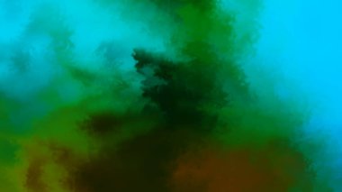 Modern fırça darbeleri. Poster, duvar sanatı, afiş, kart, kitap kapağı veya ambalaj için rahatlatıcı kompozisyonun yumuşak renkli çizimi. Pastel renklerle suluboya. 