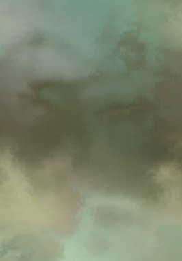 Modern fırça darbeleri. Poster, duvar sanatı, afiş, kart, kitap kapağı veya ambalaj için rahatlatıcı kompozisyonun yumuşak renkli çizimi. Pastel renklerle suluboya. 