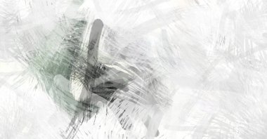 Soyut arkaplanda pürüzlü fırça darbeleri. Fırça boyası. Renkli boya darbeleri. Eşsiz duvar sanatı. Tuvaldeki modern sanat. Renkli çağdaş sanat eserleri.